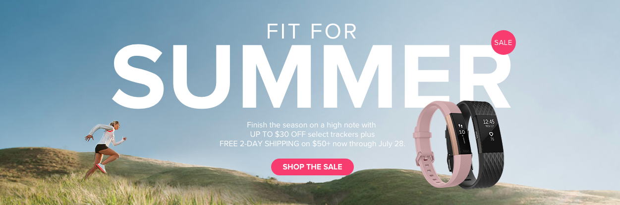 fitbit summer sale